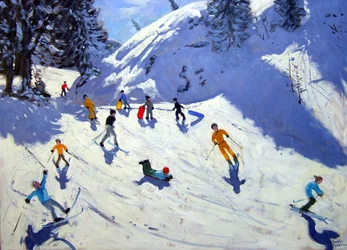 Le ravin, Belle Plagne, 2004